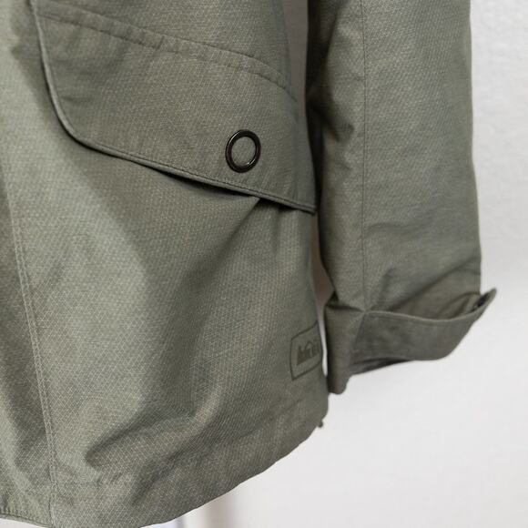 REI Olive Green Essential Women's Rain Trench Coat, XS - Picture 6 of 10